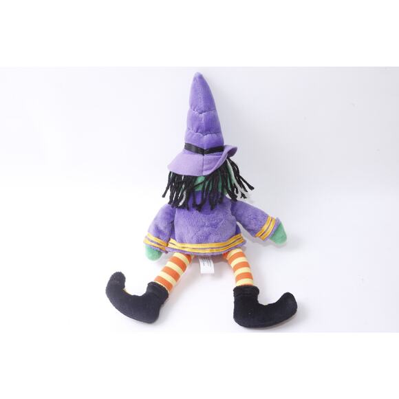 Halloween, Witch, Stuffins, 12x8", Violet Hat, Plush, Soft, Toy, Figure, Vintage - Picture 3 of 6